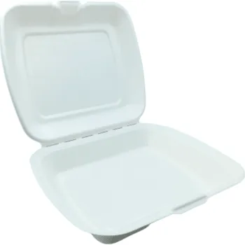 Jednorázové nádobí MENUBOX 1D z cukrové třtiny 230/205/40mm 50ks