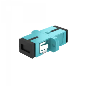 Elektrický konektor SP-SC-08 Optická spojka SC, simplex, MM, tyrkysová