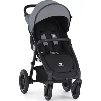 Kočárek PETITE&MARS Kočárek sportovní Street2 Air Black Ultimate Grey (VP-F184076)