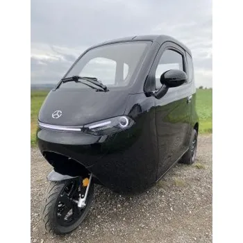 malá motorka Elektrická Tříkolka Leramotors E3 Černo-Červená, Barva černá Leramotors