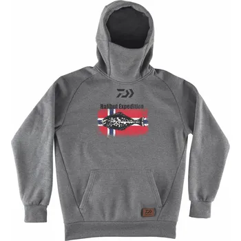 Rybářské oblečení Daiwa Mikina D vec Hoodie Halibut Expedition XL