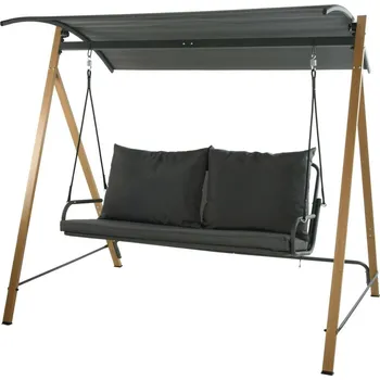 Zahradní houpačka Zahradní houpačka Tanya 194 x 136 x 173 cm šedá