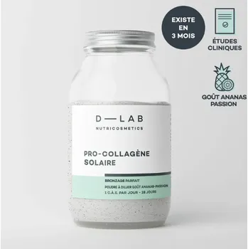 D-Lab Nutricosmetics Pro-Collagen pro dokonalé opálení s příchutí ananas–maracuja Pro-Collagen Sun