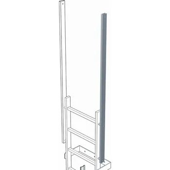 Žebřík Výstupový profil, přímý - nerez| 44243