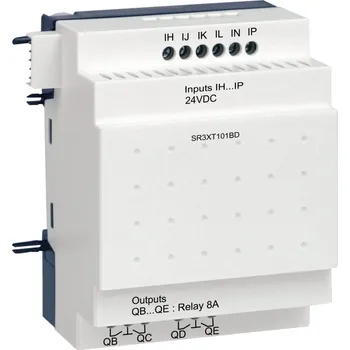 Rozvaděč SCHNEIDER ELECTRIC SCHNEIDER Modul SR3XT101BD rozšiřující 6 diskrétní SR3XT101BD