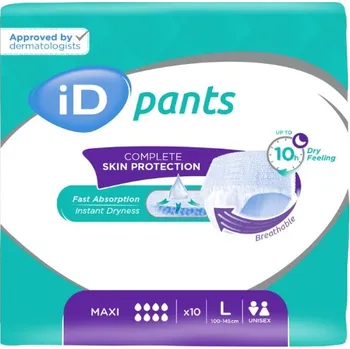 iD Pants Large Maxi 10 ks