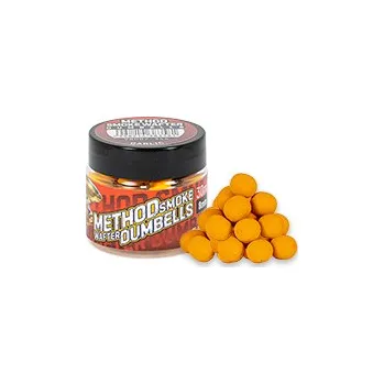 Návnadová surovina BENZAR MIX METHOD SMOKE WAFTER DUMBELLS 8MM česnek