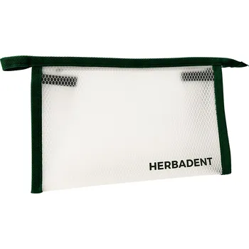 Herbai Průhledná kosmetická taštička HERBADENT varianta: bílá