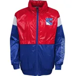 Outerstuff Dětská bunda New York Rangers NHL Goal Line Stance Full-Zip Windbreaker Velikost: Dětské L (13 - 14 let)