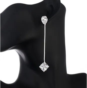 Náušnice Flamenco Mystique Umělé Náušnice K1630S, Délka 9,3 cm, Šířka 1,5 cm, Antialergické