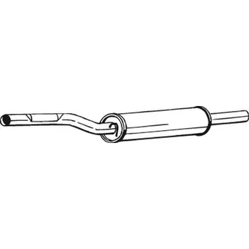 Tlumič výfuku Střední tlumič výfuku BOSAL 233-389