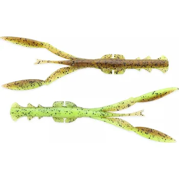 Umělá nástraha Keitech Gumová Nástraha Neco Camaron Green Pumpkin Chartreuse 14 cm 8 g 7 ks