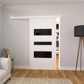 Interiérové dveře Nábytek PEGAS s.r.o. Posuvné dveře STANDART C100, Bílá