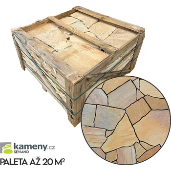 Venkovní dlažba Kameny.cz Kora Helios pochozí dlažba - paleta až 20 m² Vyberte si typ: Paleta až 20 m²