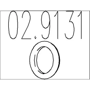 Tlumič výfuku Zarážka, tlumič výfuku MTS 02.9131