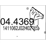 Katalyzátor MTS 04.4369