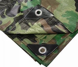 Maskovací plachta s oky, 2 x 3 m