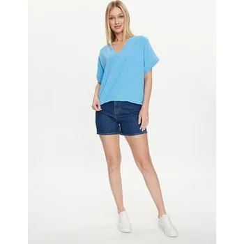 Mustang Halenka Tulsa 1014904 Modrá Loose Fit 34