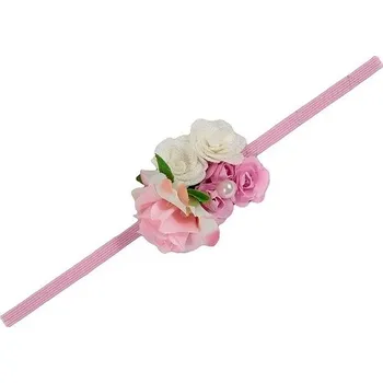 Ozdoba do vlasů Elastická čelenka do vlasů | ozdoba do vlasů s květinami - 26