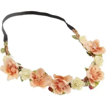 Ozdoba do vlasů Elastická čelenka do vlasů | ozdoba do vlasů s květinami - 18
