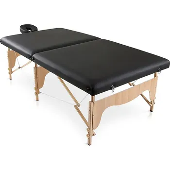 Masážní stůl Skládací terapeutický stůl Quirumed Bobath 200*107 cm | 24 kg | černá