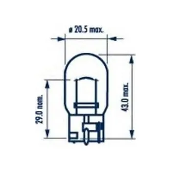 Žárovka NARVA Žárovka blikače NRV 17629