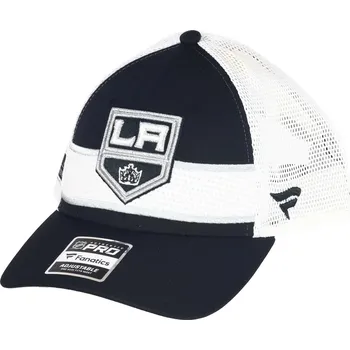 Kšiltovka Fanatics Pánská kšiltovka Los Angeles Kings NHL Authentic Pro Draft Structured Trucker Cap