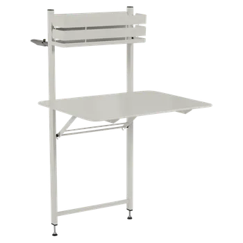 Zahradní stůl Skládací balkónový stůl Fermob BISTRO 57x77cm - Clay Grey