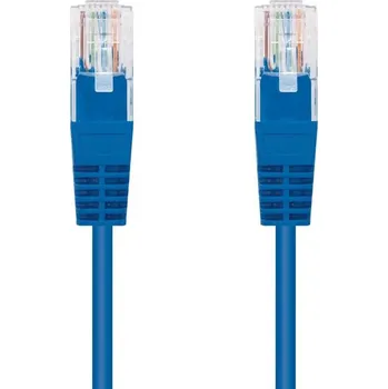 Síťový kabel C-TECH kabel patchcord Cat5e, UTP, modrý, 0, 25m
