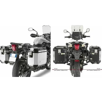 Zavazadlo na motocykl Boční nosiče na Triumph Tiger 800, XC, XR (11-17) Kappa KL6401CAM