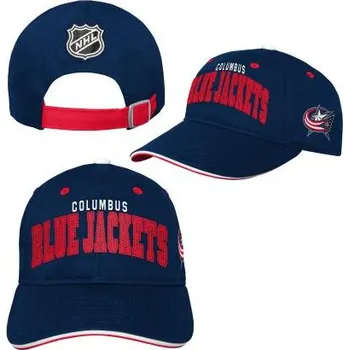 Kšiltovka Outerstuff Dětská kšiltovka Columbus Blue Jackets NHL Collegiate Arch Slouch