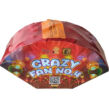 Zábavní pyrotechnika Pyromoravia CRAZY FAN - fontána 6v1