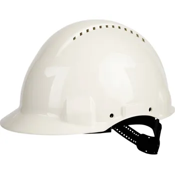 Pracovní přilba 3M G3000CUV-VI G30CUW ochranná helma EN 397, EN 50365 bílá