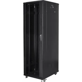 Racková skříň Stojanová skříň do racku 19 palců 42U 800x800mm černá