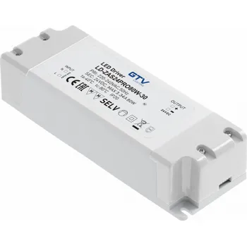 Napájecí zdroj pro osvětlení NAPÁJECÍ ZDROJ LED PRO 24V, 80W, vstup 220-240VAC, IP20, V181x63x40mm