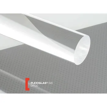 Plexisklo Röhm Kulatá tyč Plexiglas GS 25mm čirá 2000 mm