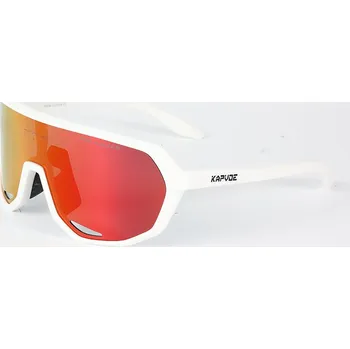 Sluneční brýle Sportovní sluneční brýle DUO barva: Bílá (červené sklo)