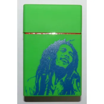 Bezdoteku Silikonová krabička na cigarety Rasta