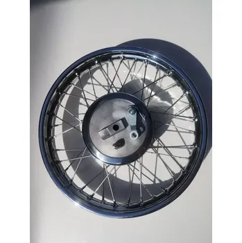 Kolo pro motocykl Renovované zadní kolo - Jawa ČZ malá kývačka s brzdovým štítem