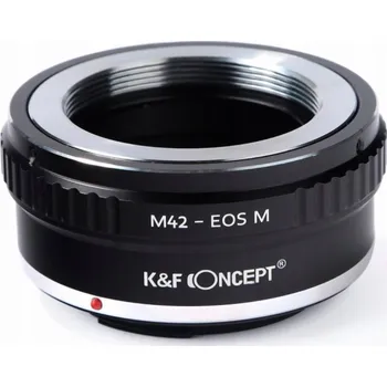 Kf adaptér K&f Concept pro Canon Eos M Ef-m To M42 / Kf06.137