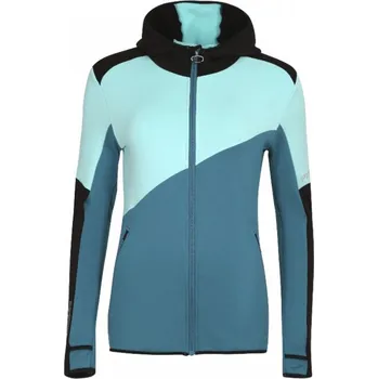 Dámská mikina mikina dámská Progress TERRITORIA HOODY černá/mint (mikina dámská Progress TERRITORIA HOODY černá/mint)