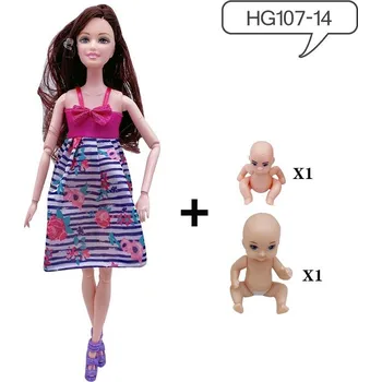 Barbie Těhotná panenka s miminky (30 cm) Barva: 14