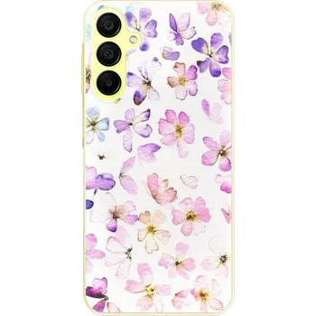 Pouzdro na mobilní telefon Silikonové pouzdro iSaprio - Samsung Galaxy A15 / A15 5G - Wildflowers (Odolný silikonový kryt, obal, pouzdro iSaprio - Samsung Galaxy A15 / A15 5G - Wildflowers - skvělá ochrana a pružnost, stylový UV potisk, lehkost, tiskne se v České republice)