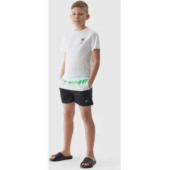 Chlapecké kraťasy Chlapecké plážové šortky typu boardshorts 4F - zelené 4F šedá 2719411