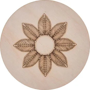 Kuchyňské prkénko Dřevěný servírovací podtácek - vzor 1