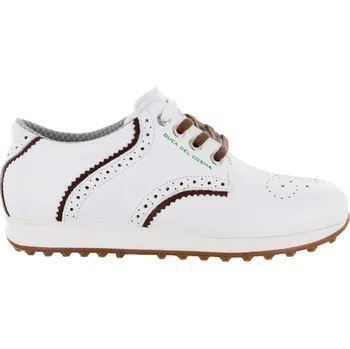 Duca Del Cosma dámské golfové boty, bílé bílé, standardní, bez spajků, 37