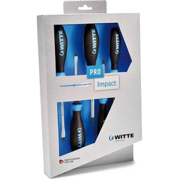 Šroubovák WITTE sada PROTOP II IMPACT 6dílná sada šroubováků PH, ploché