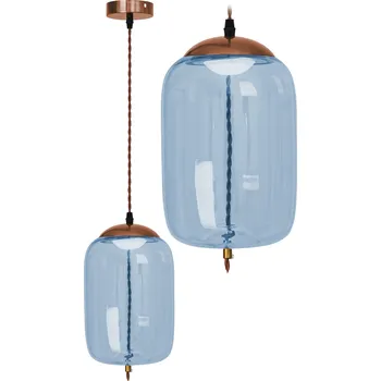 Stropní LED svítidlo HOVER typ A - 5W - rose gold/modré