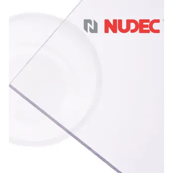 Plexisklo Nudec Plný polykarbonát Nudec mono 2UV čirý 10mm 2050 x 3050 mm