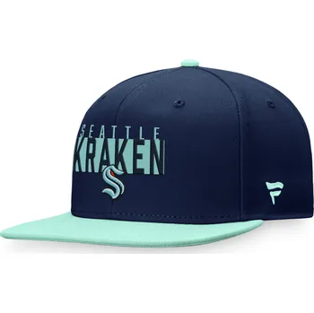 Kšiltovka Fanatics Pánská kšiltovka Seattle Kraken NHL Fundamental Color Blocked Snapback